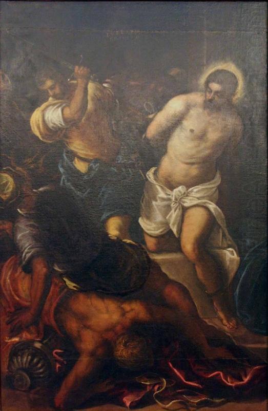 Domenico Tintoretto The Flagellation china oil painting image